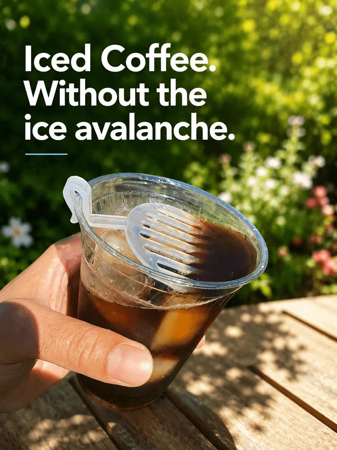 How to Enjoy Iced Coffee Without a Straw (or an Ice Avalanche)